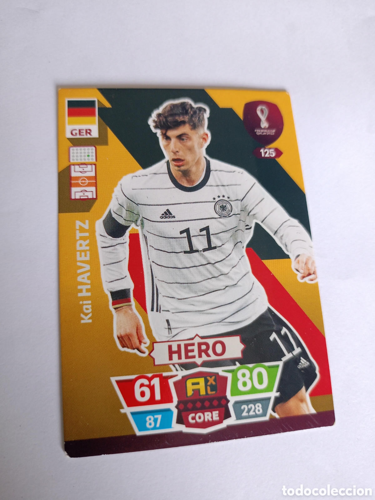 Football Stickers: 125 HAVERTZ ALEMANIA HERO CARD WORLD CUP QATAR 2022 ADRENALYN XL PANINI MUNDIAL 22