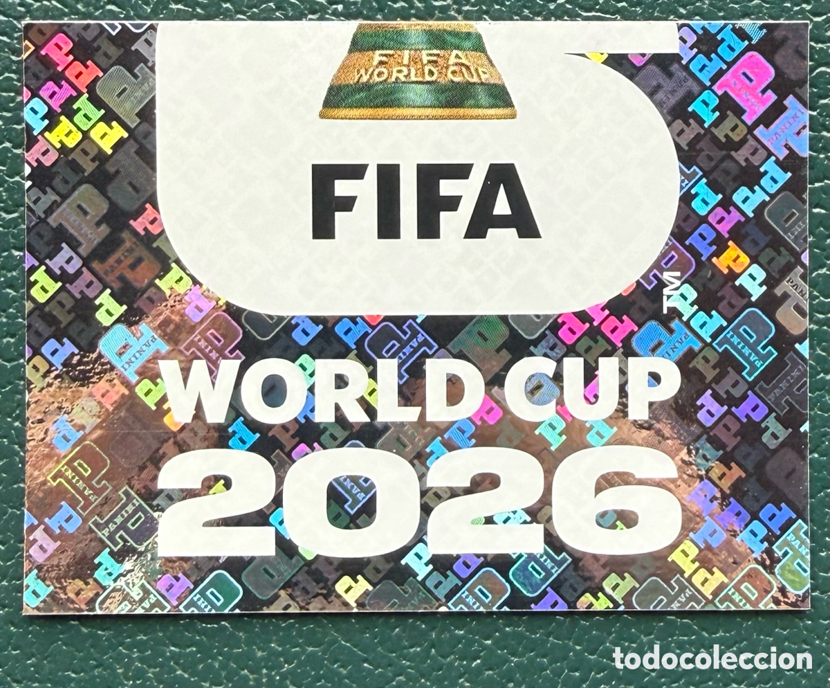 Football Stickers: FWC2 EMBLEMA OFICIAL CROMOS ALBUM FIFA WORLD CUP MUNDIAL 2026 PANINI