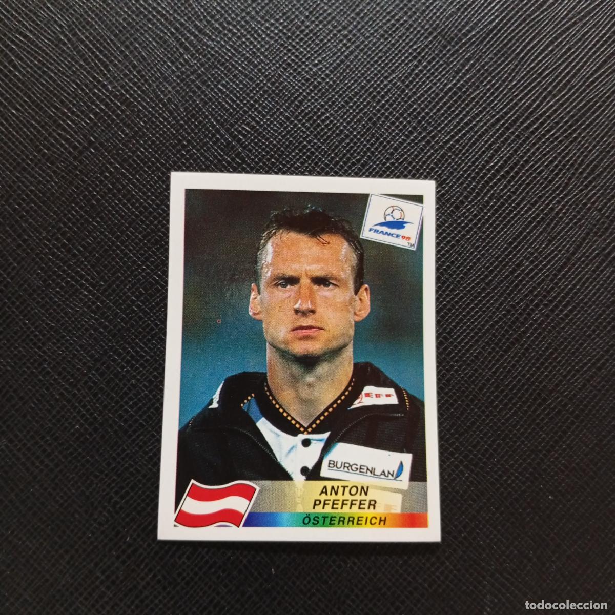 Football Stickers: 141 ANTON PFEFFER AUSTRIA PANINI 1998 MUNDIAL CROMO FUTBOL FRANCIA 98 - SIN PEGAR - A12 PG523