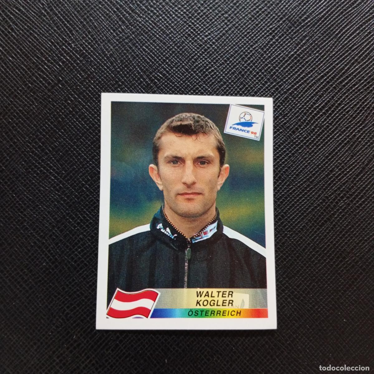 Football Stickers: 144 WALTER KOGLER AUSTRIA PANINI 1998 MUNDIAL CROMO FUTBOL FRANCIA 98 - SIN PEGAR - A12 PG523