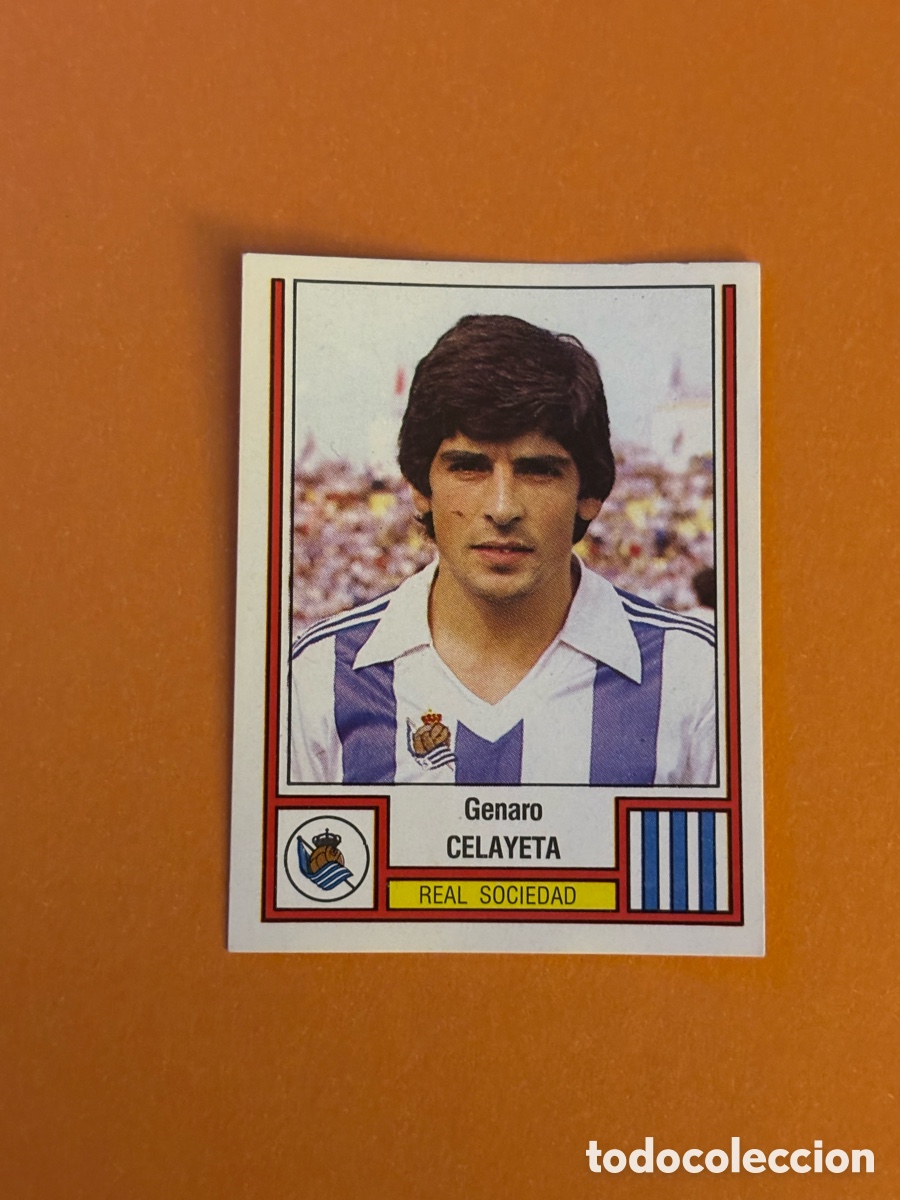 Football Stickers: 204 CELAYETA - FUTBOL 83 PANINI CROMO NUNCA PEGADO - PANRICO - REAL SOCIEDAD