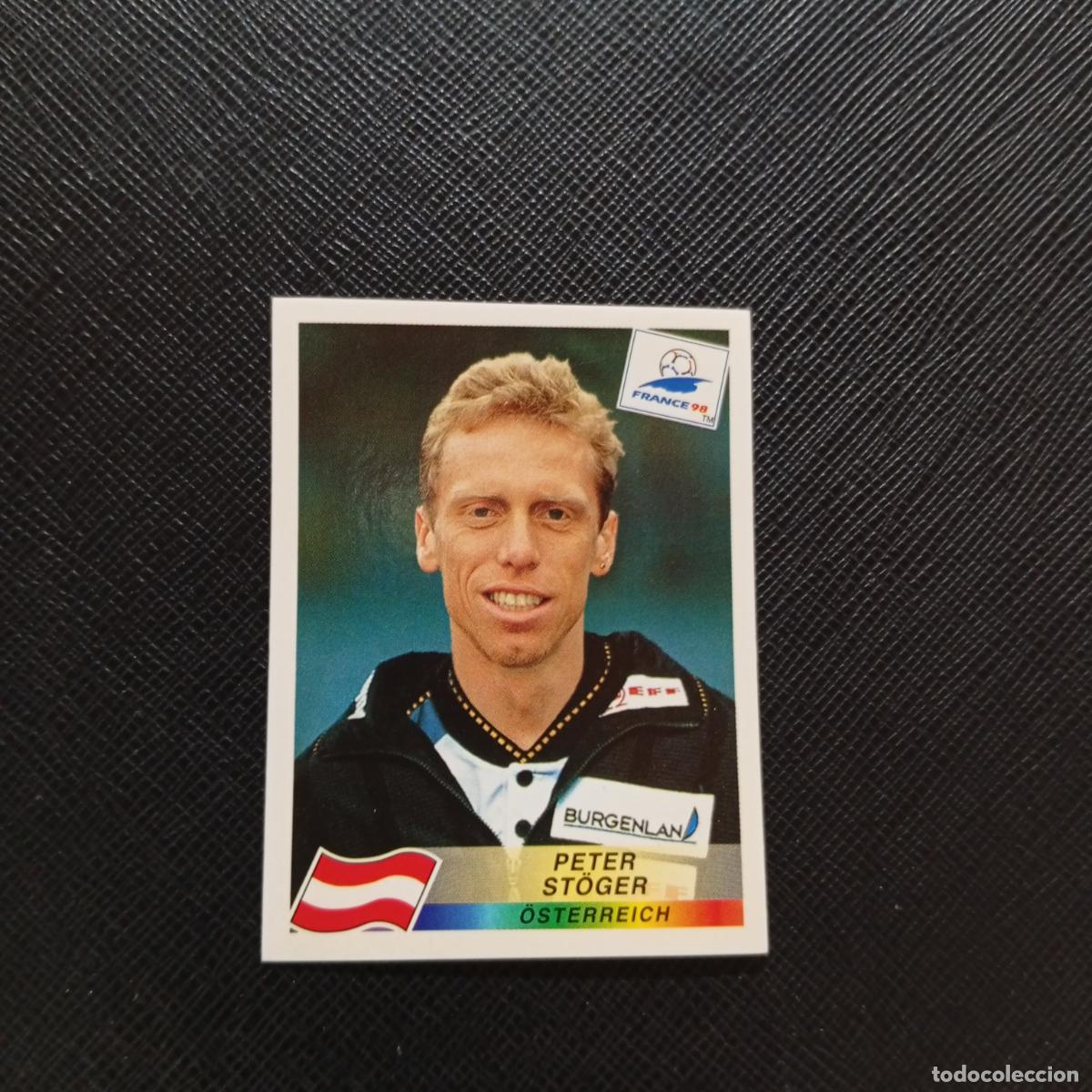 Cartes &agrave; collectionner de Football: 149 PETER STOGER AUSTRIA PANINI 1998 MUNDIAL CROMO FUTBOL FRANCIA 98 - SIN PEGAR - A12 PG523