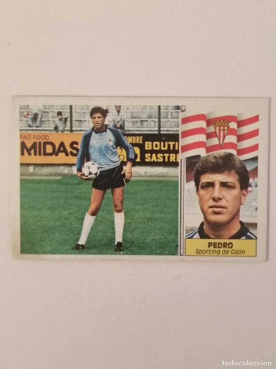 Cartes &agrave; collectionner de Football: PEDRO (SPORTING GIJON) LIGA 86/87 ESTE