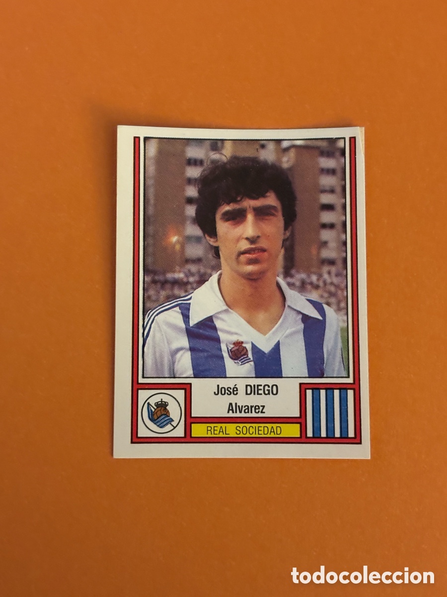 Cromos de f&uacute;tbol: 209 DIEGO - FUTBOL 83 PANINI CROMO NUNCA PEGADO - PANRICO - REAL SOCIEDAD
