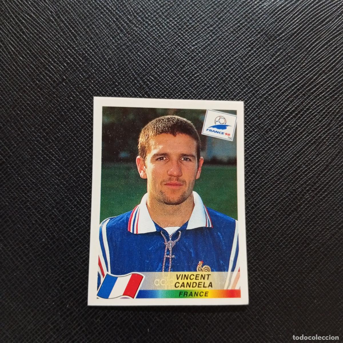 Cromos de F&uacute;tbol: 161 CANDELA FRANCIA PANINI 1998 MUNDIAL CROMO FUTBOL FRANCIA 98 - SIN PEGAR - A12 PG523