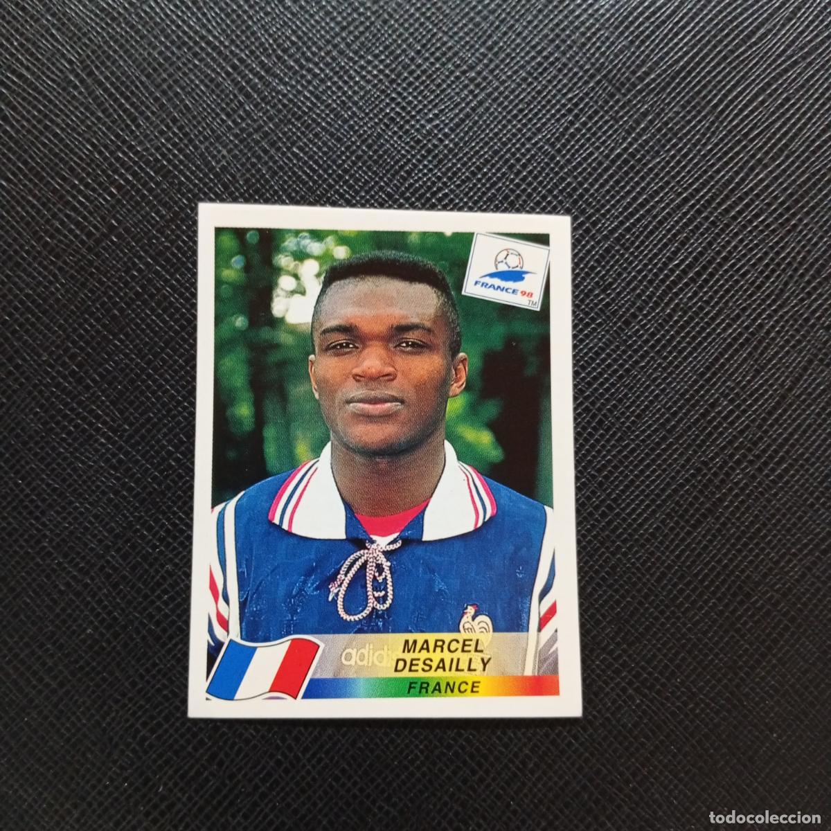 Figurine di Calcio: 162 MARCEL DESAILLY FRANCIA PANINI 1998 MUNDIAL CROMO FUTBOL FRANCIA 98 - SIN PEGAR - A12 PG532