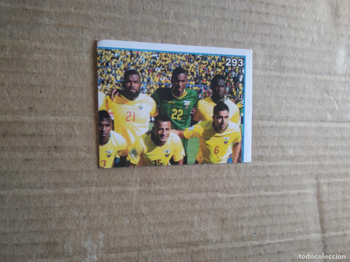 Football Stickers: 293 EQUIPO PLANTILLA ECUADOR CROMO FUTBOL MUNDIAL 2022 WORLD CUP COPA MUNDO EDITADO EN BRASIL