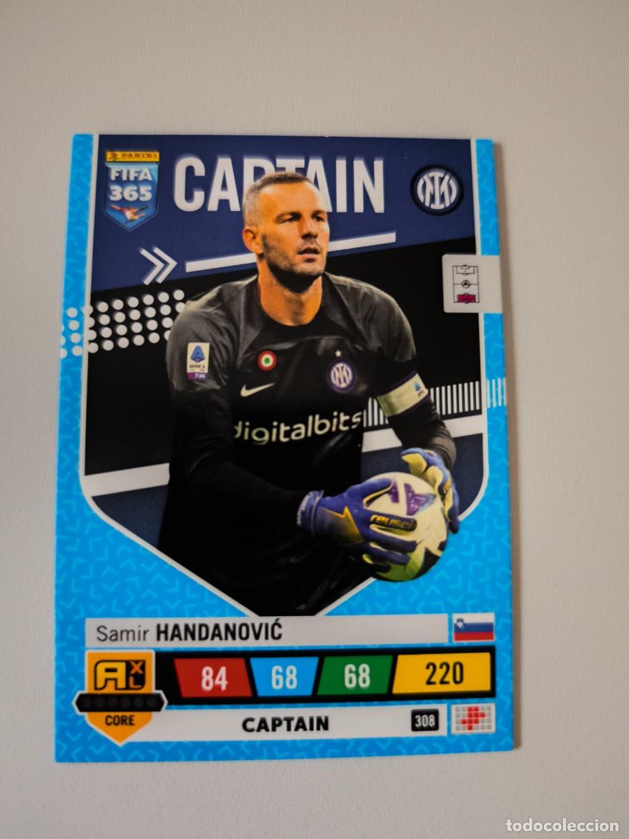 Football Stickers: FIFA 365 2023 ADRENALYN XL SAMIR HANDANOVIC CAPTAIN 308 ALB FIFA