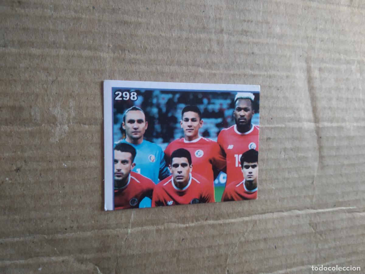 Football Stickers: 298 EQUIPO PLANTILLA COSTA RICA CROMO FUTBOL MUNDIAL 2022 WORLD CUP COPA MUNDO EDITADO EN BRASIL