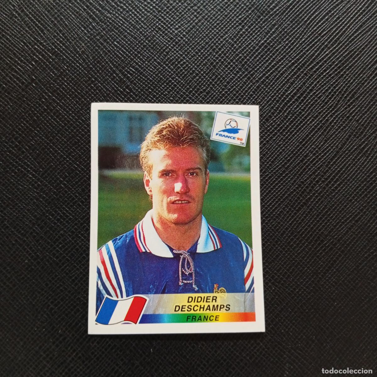 Football Stickers: 165 DESCHAMPS FRANCIA PANINI 1998 MUNDIAL CROMO FUTBOL FRANCIA 98 - SIN PEGAR - A21 PG208