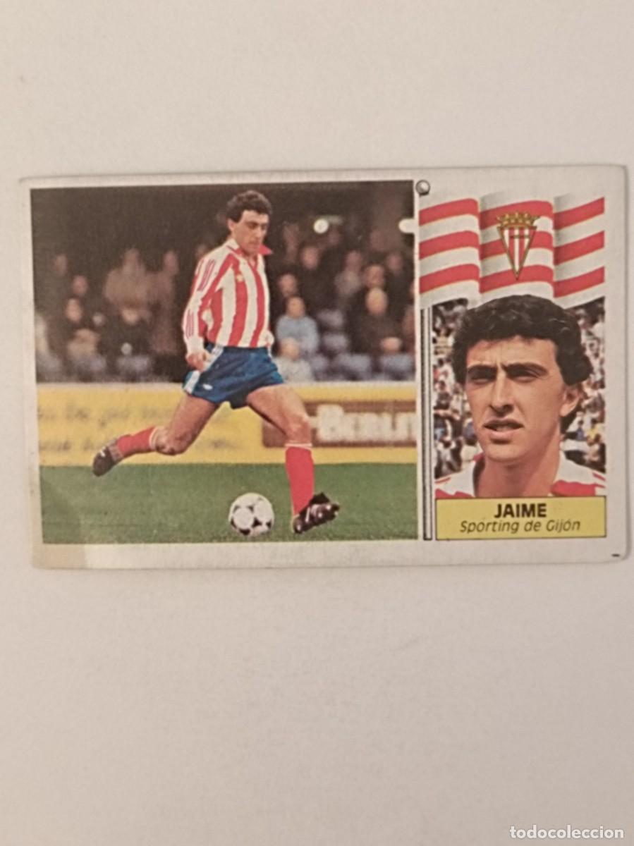 Football Stickers: JAIME (SPORTING GIJON) LIGA 86/87 ESTE