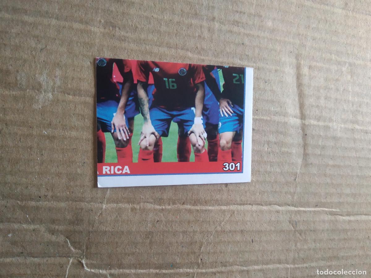 Football Stickers: 301 EQUIPO PLANTILLA COSTA RICA CROMO FUTBOL MUNDIAL 2022 WORLD CUP COPA MUNDO EDITADO EN BRASIL