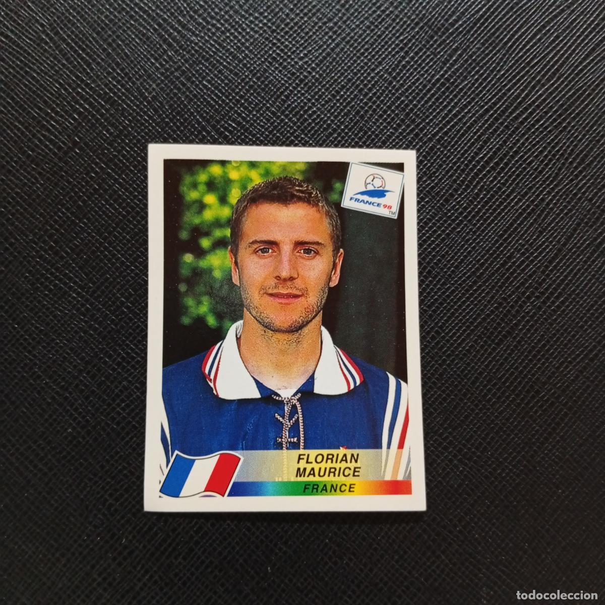 Football Stickers: 169 FLORIAN MAURICE FRANCIA PANINI 1998 MUNDIAL CROMO FUTBOL FRANCIA 98 - SIN PEGAR - A21 PG208