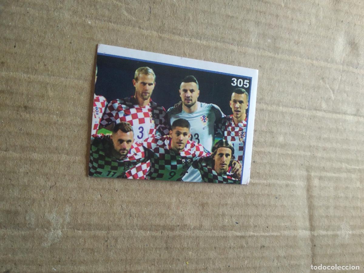 Figurine di Calcio: 305 EQUIPO PLANTILLA CROACIA CROMO FUTBOL MUNDIAL 2022 WORLD CUP COPA MUNDO EDITADO EN BRASIL