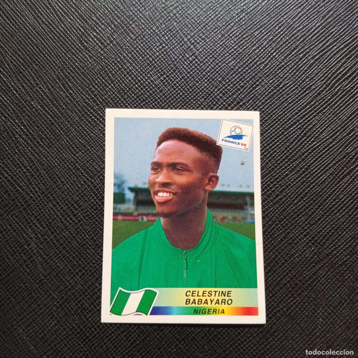 Figurine di Calcio: 250 BABAYARO NIGERIA PANINI 1998 MUNDIAL CROMO FUTBOL FRANCIA 98 - SIN PEGAR - A21 PG208
