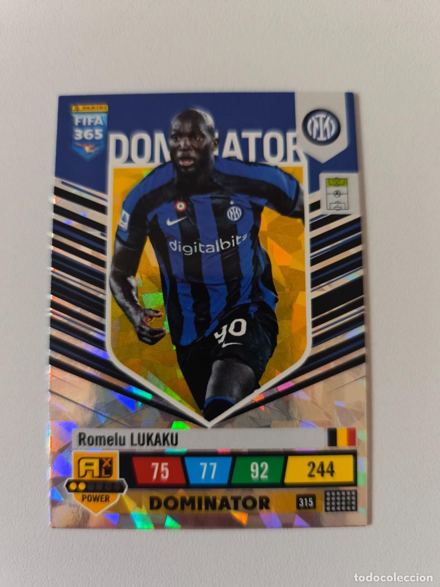Figurine di Calcio: FIFA 365 2023 ADRENALYN XL ROMELU LUKAKU 315 DOMINATOR ALB FIFA
