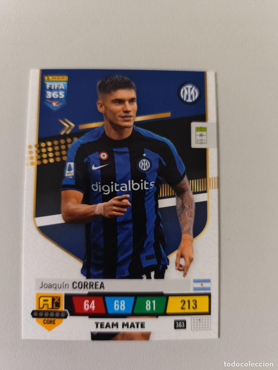 Cromos de F&uacute;tbol: FIFA 365 2023 ADRENALYN XL JOAQUIN CORREA 303 ALB FIFA