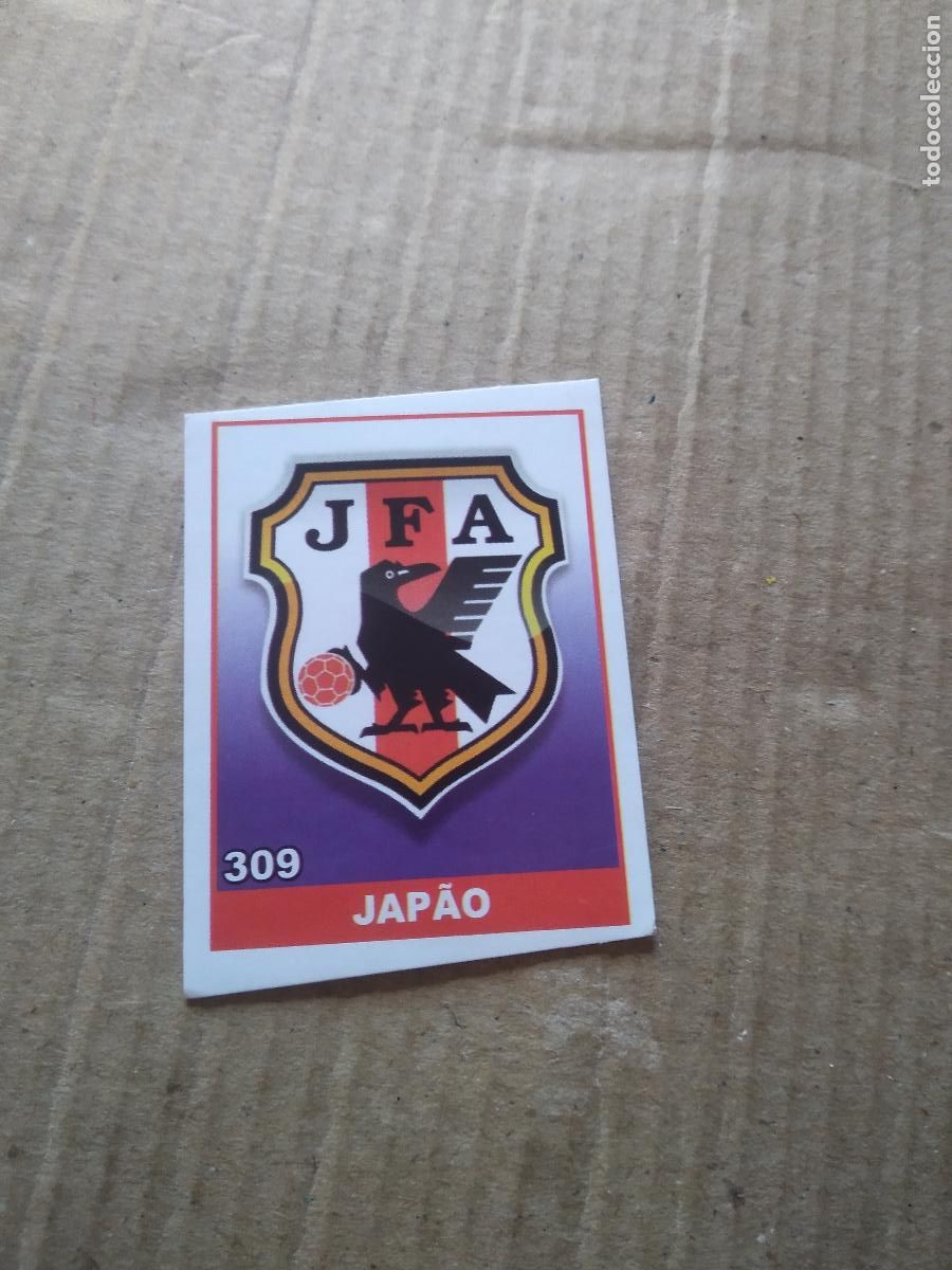 Cromos de F&uacute;tbol: 309 ESCUDO JAPON CROMO FUTBOL MUNDIAL 2022 WORLD CUP COPA MUNDO EDITADO EN BRASIL