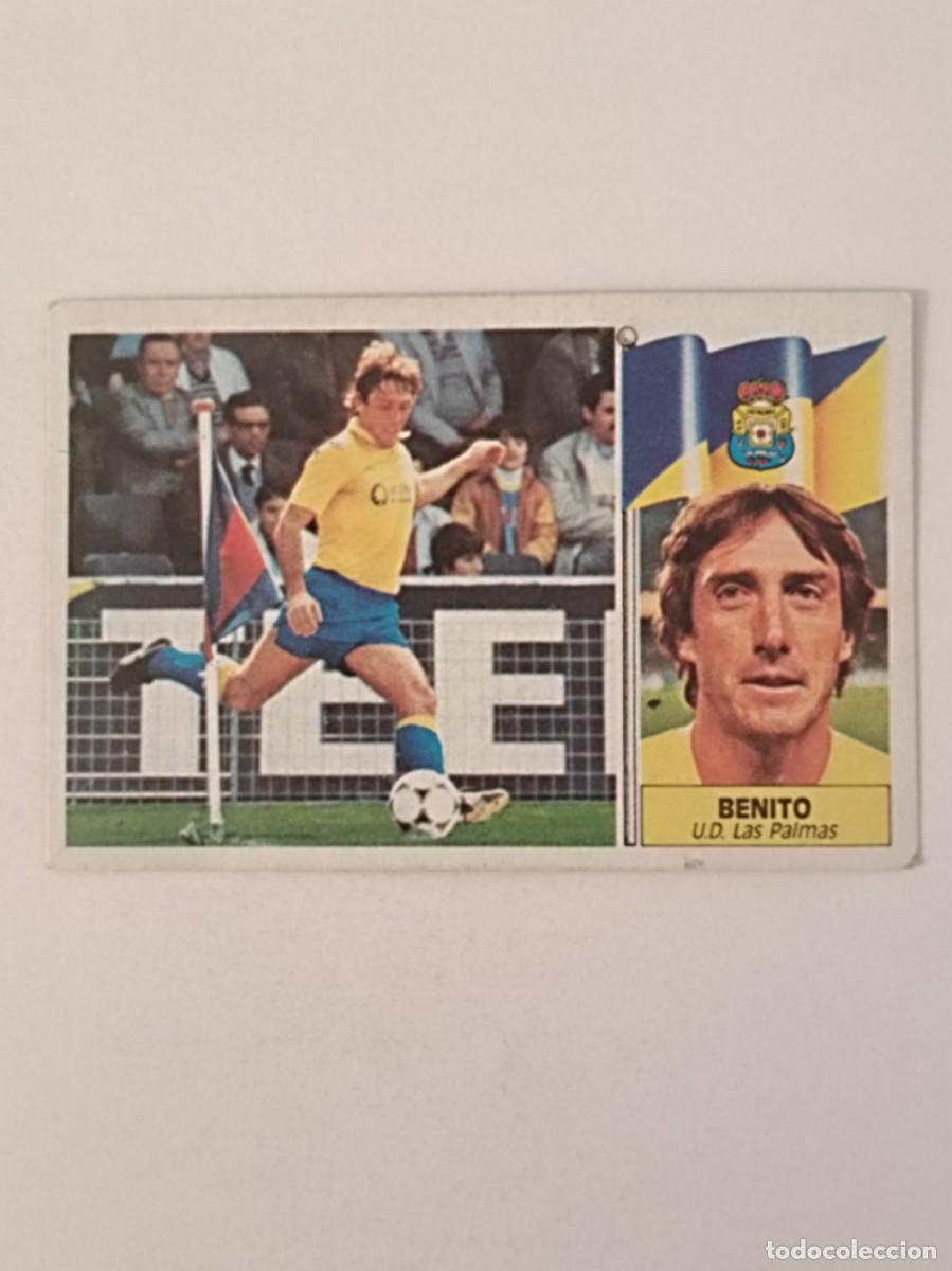 Cromos de F&uacute;tbol: BENITO (U.D. LAS PALMAS) LIGA 86/87 ESTE