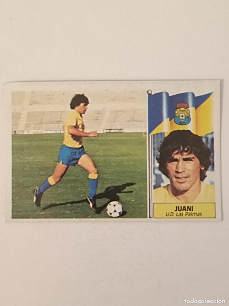 Cromos de F&uacute;tbol: JUANI (U.D. LAS PALMAS) LIGA 86/87 ESTE