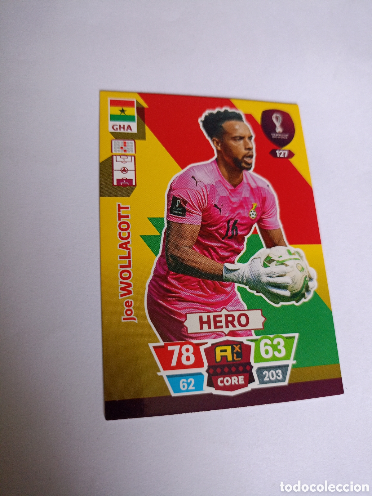 Cromos de F&uacute;tbol: 127. WOLLACOTT (CHA) Adrenalyn XC FIFA World Cup Qatar 2022 PANINI