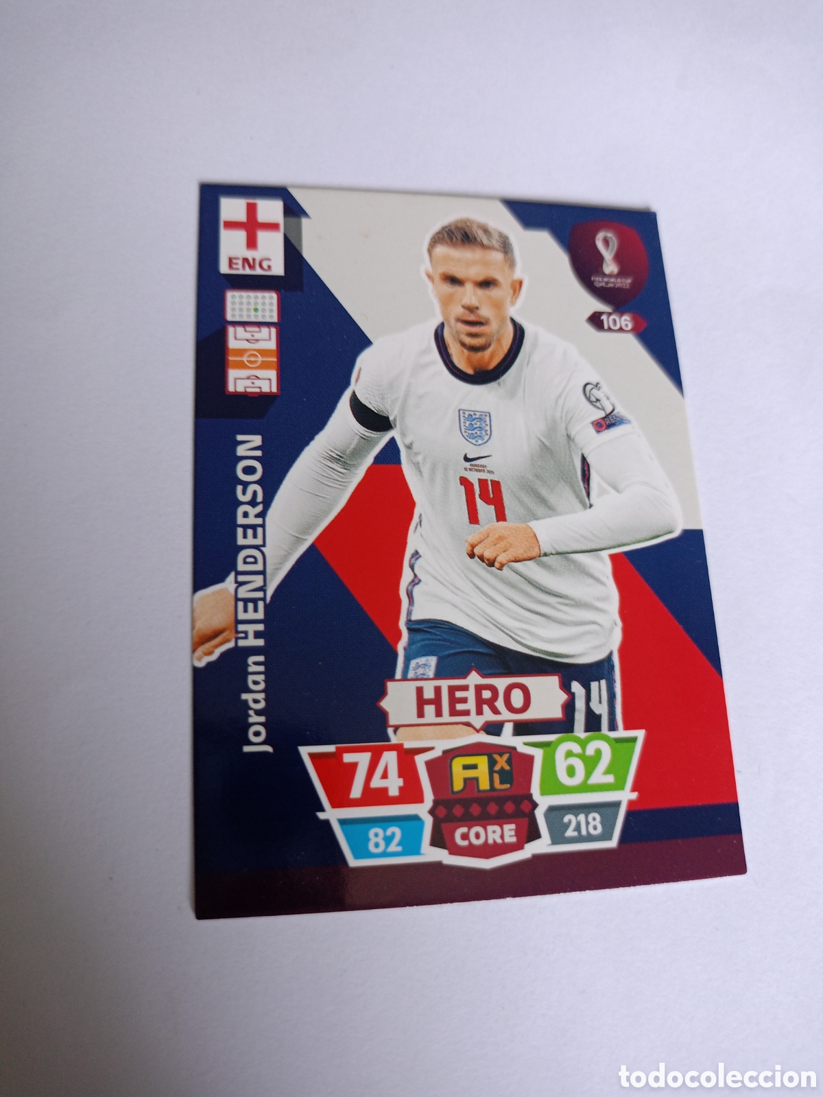 Cromos de Futebol: 106. HENDERSON (ENG) Adrenalyn XC FIFA World Cup Qatar 2022 PANINI