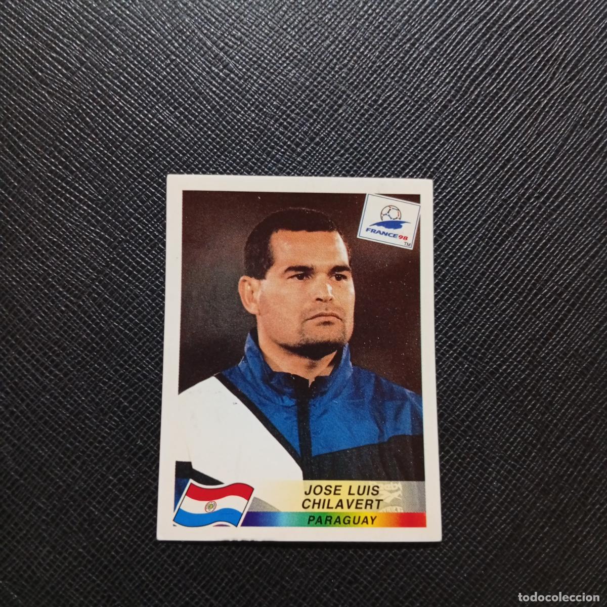 Cromos de Futebol: 265 CHILAVERT PARAGUAY PANINI 1998 MUNDIAL CROMO FUTBOL FRANCIA 98 - SIN PEGAR - A21 PG217