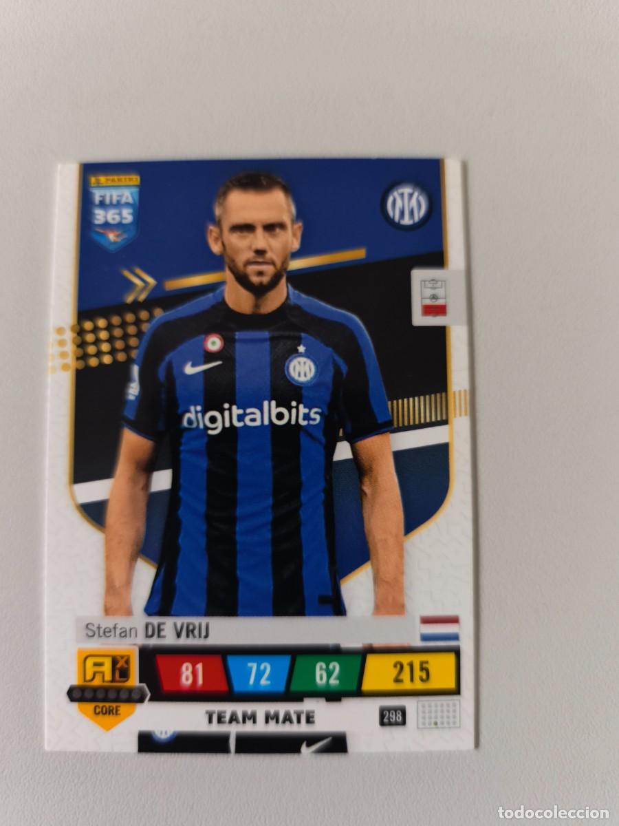 Cromos de Futebol: FIFA 365 2023 ADRENALYN XL STEFAN DE VRIJ 298 ALB FIFA
