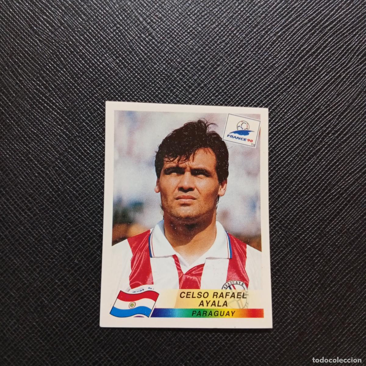 Cromos de F&uacute;tbol: 266 AYALA PARAGUAY PANINI 1998 MUNDIAL CROMO FUTBOL FRANCIA 98 - SIN PEGAR - A21 PG226