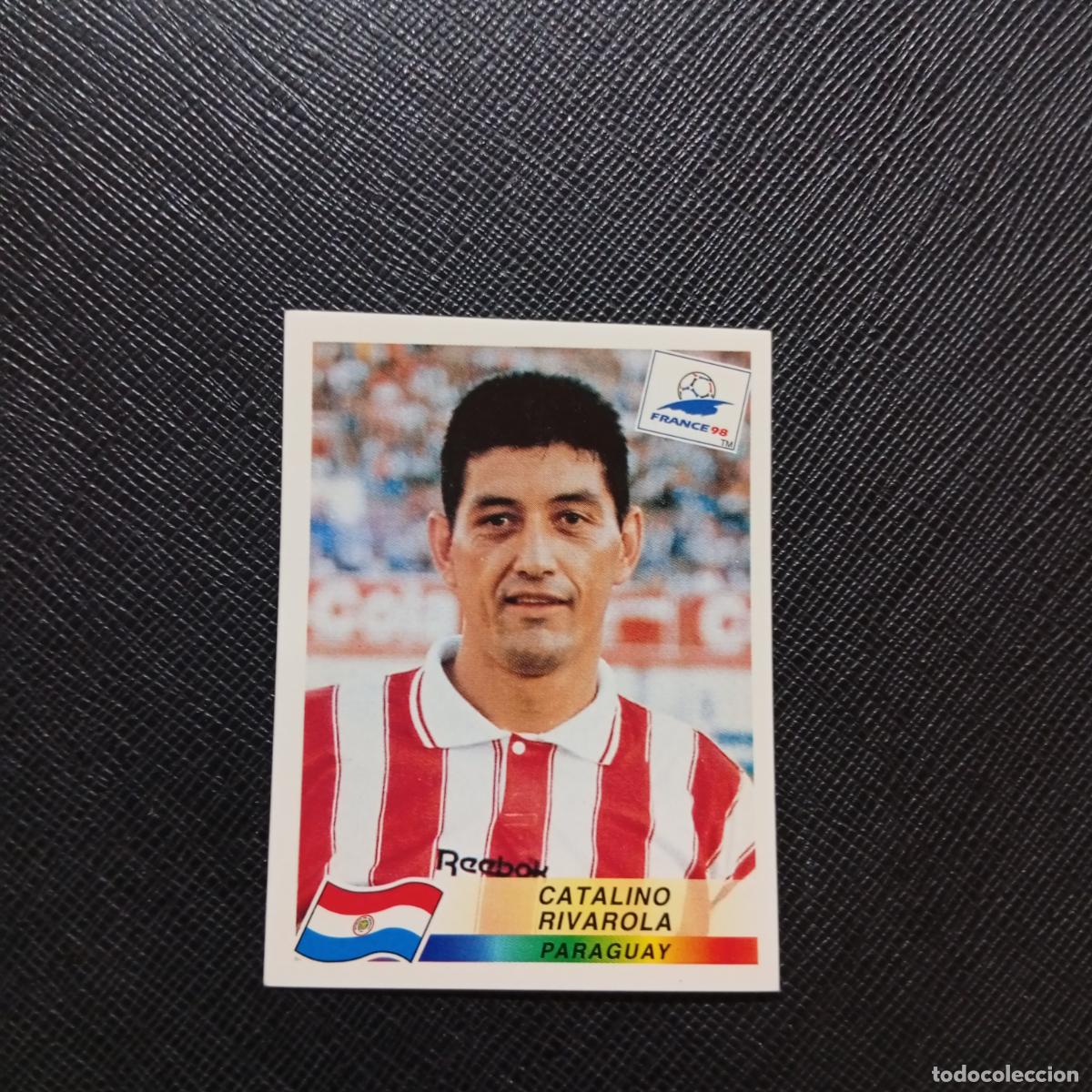 Cromos de F&uacute;tbol: 267 RIVAROLA PARAGUAY PANINI 1998 MUNDIAL CROMO FUTBOL FRANCIA 98 - SIN PEGAR - A21 PG226