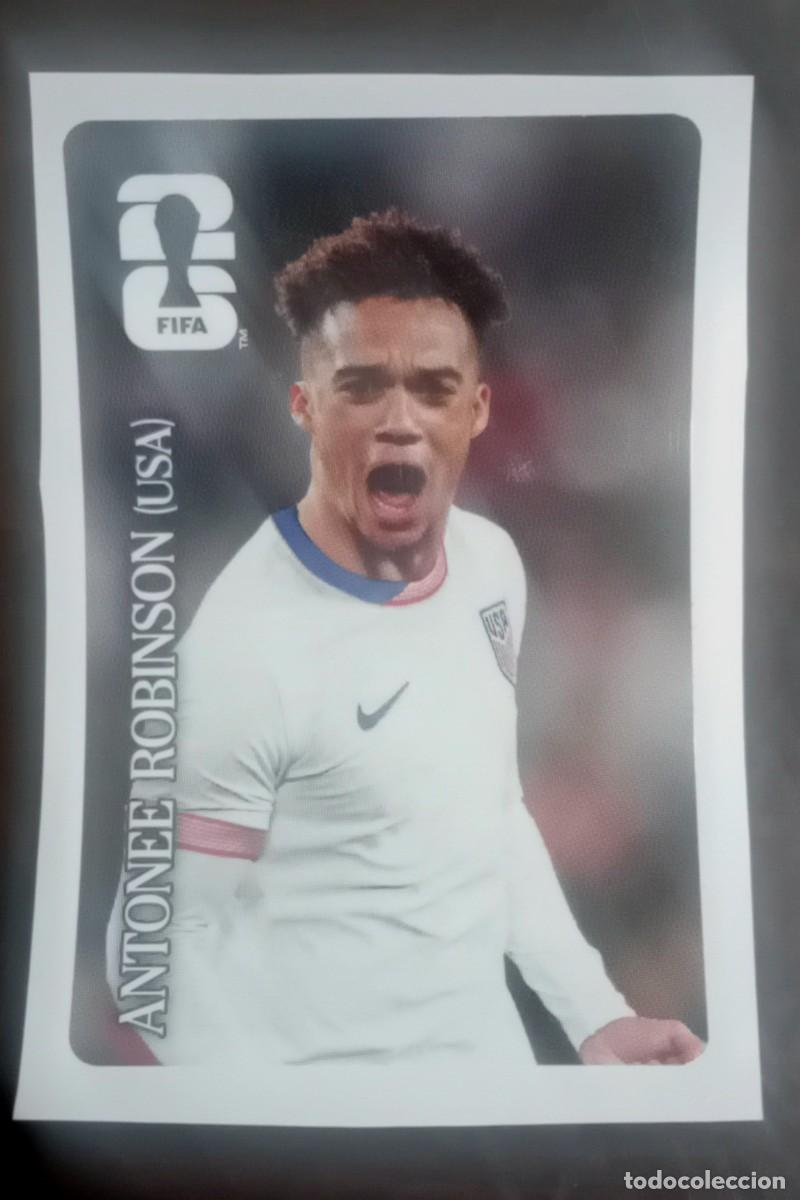 Cromos de F&uacute;tbol: Figurina Panini 2026 Cromo World Cup Usa Mundial 2026 Antonee Robinson USA Coca Cola