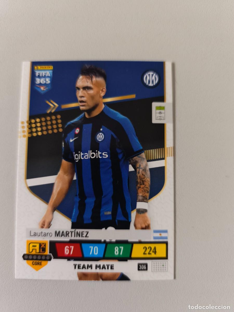 Cromos de F&uacute;tbol: FIFA 365 2023 ADRENALYN XL LAUTARO MARTINEZ 306 ALB FIFA