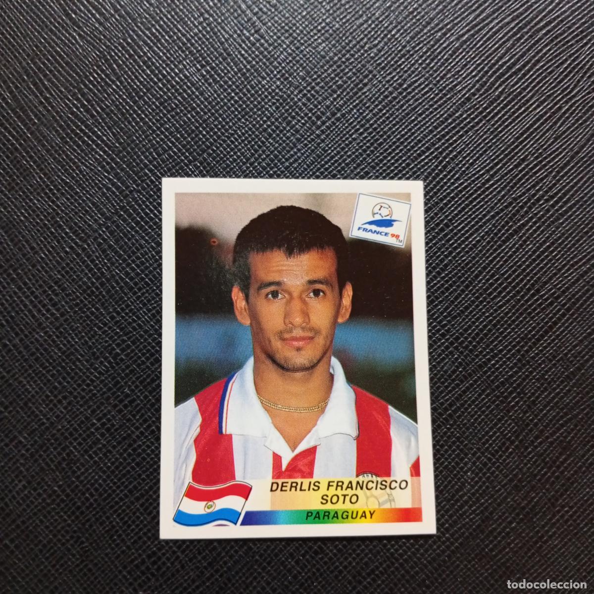 Cromos de F&uacute;tbol: 277 SOTO PARAGUAY PANINI 1998 MUNDIAL CROMO FUTBOL FRANCIA 98 - SIN PEGAR - A21 PG235
