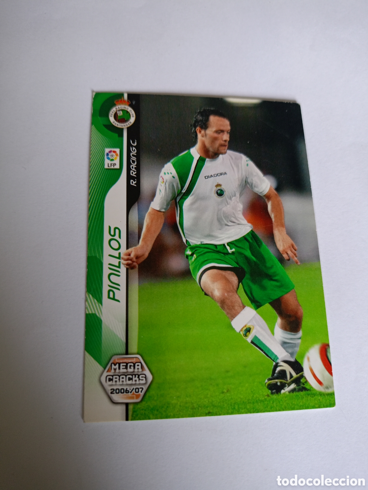Cromos de F&uacute;tbol: 237 PINILLOS RACING SANTANDER MEGACRACKS PANINI ALBUM LIGA 2006 2007 06 07 NO ESTE