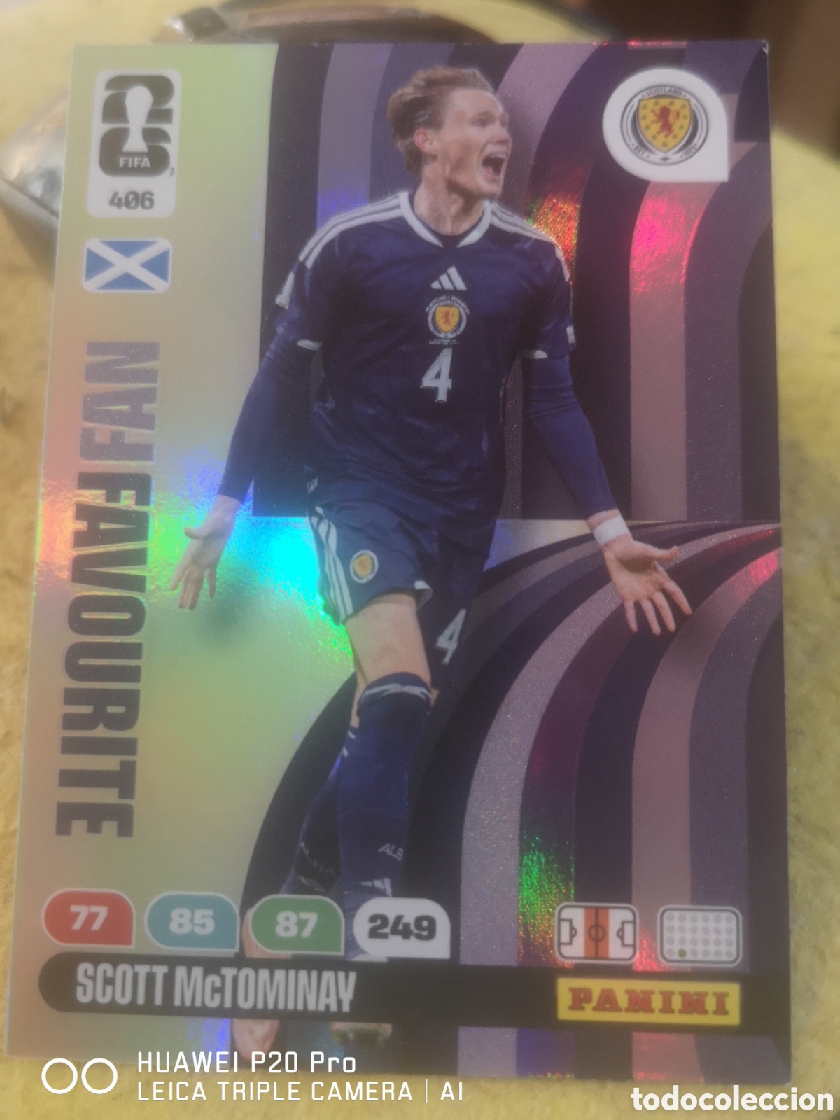 Cromos de F&uacute;tbol: ADRENALYN XL FIFA WORLD CUP 2026 FAN FAVOURITE SCOTT MCTOMINAY - 406