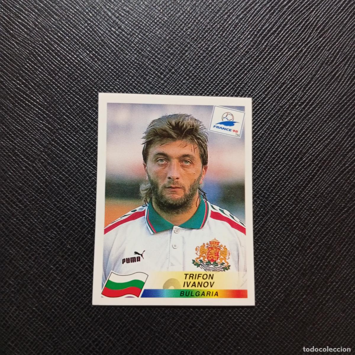 Cromos de F&uacute;tbol: 284 IVANOV BULGARIA PANINI 1998 MUNDIAL CROMO FUTBOL FRANCIA 98 - SIN PEGAR - A21 PG235