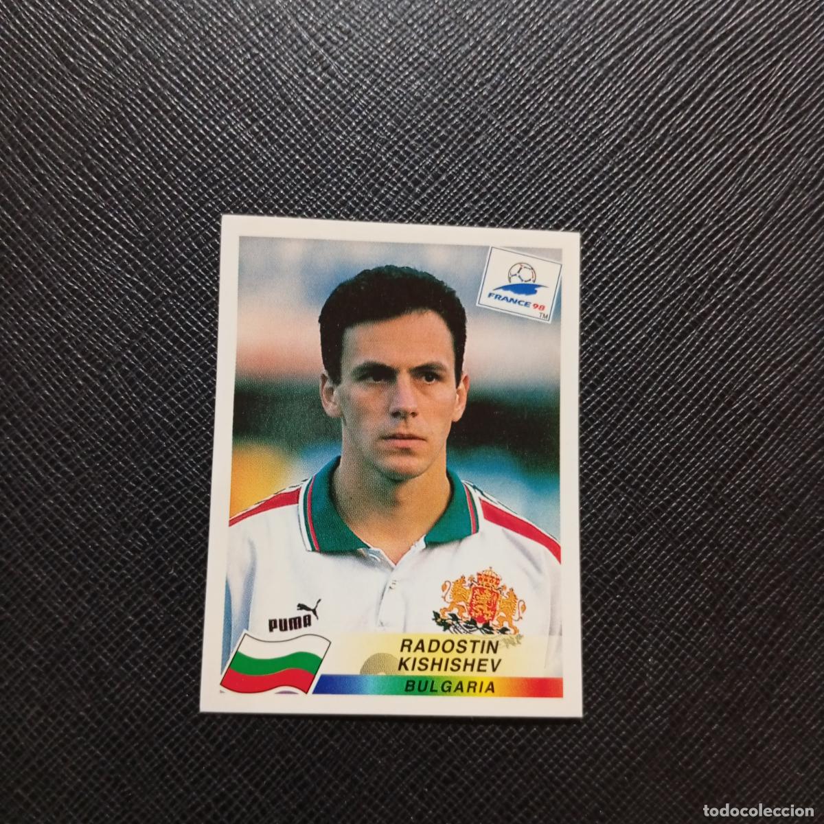 Cromos de F&uacute;tbol: 285 KISHISHEV BULGARIA PANINI 1998 MUNDIAL CROMO FUTBOL FRANCIA 98 - SIN PEGAR - A21 PG235