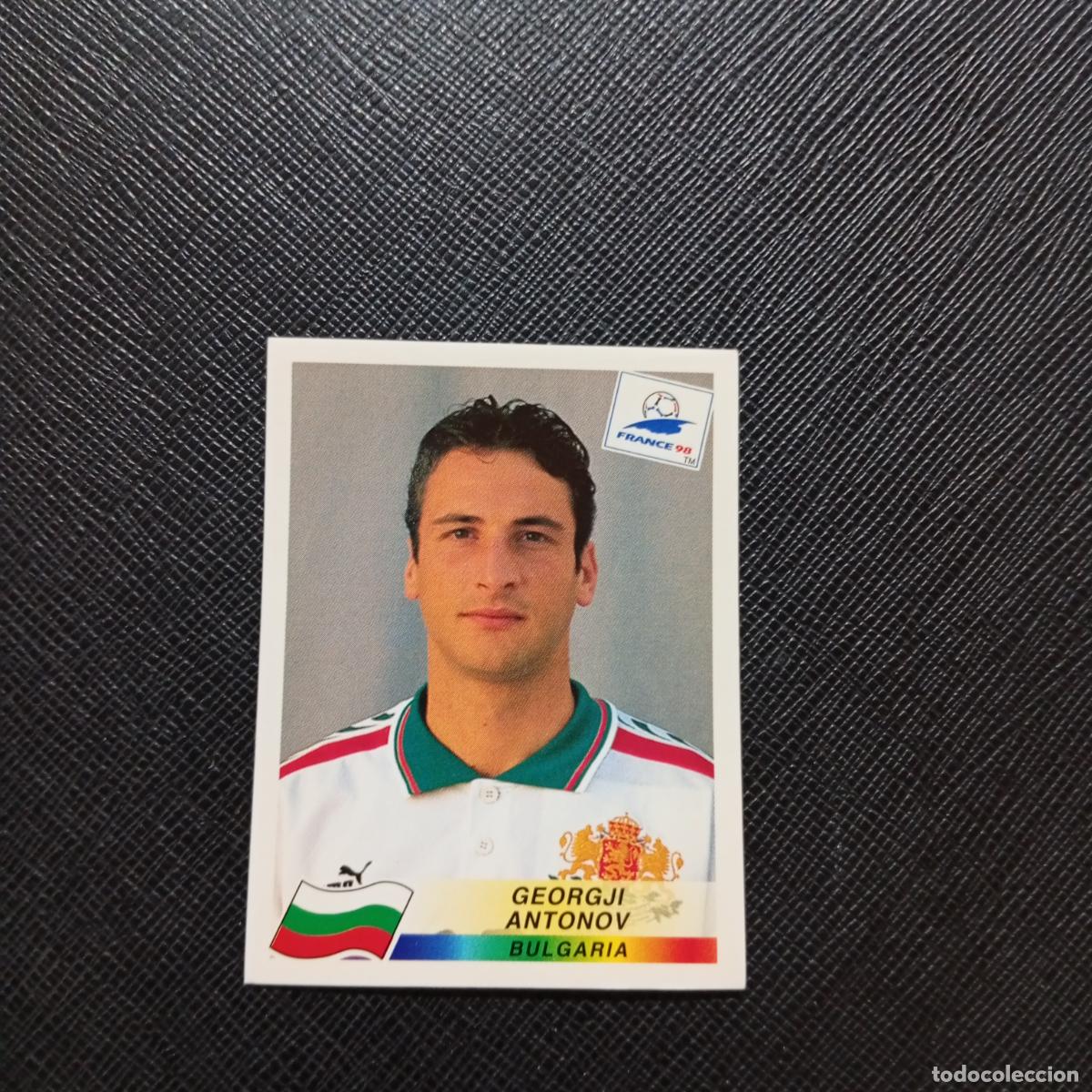 Cromos de F&uacute;tbol: 286 ANTONOV BULGARIA PANINI 1998 MUNDIAL CROMO FUTBOL FRANCIA 98 - SIN PEGAR - A21 PG235