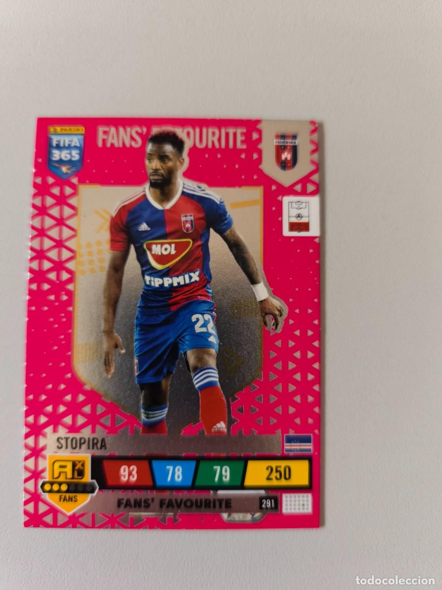 Cromos de F&uacute;tbol: FIFA 365 2023 ADRENALYN XL STOPIRA 291 FANS FAVOURITE ALB FIFA