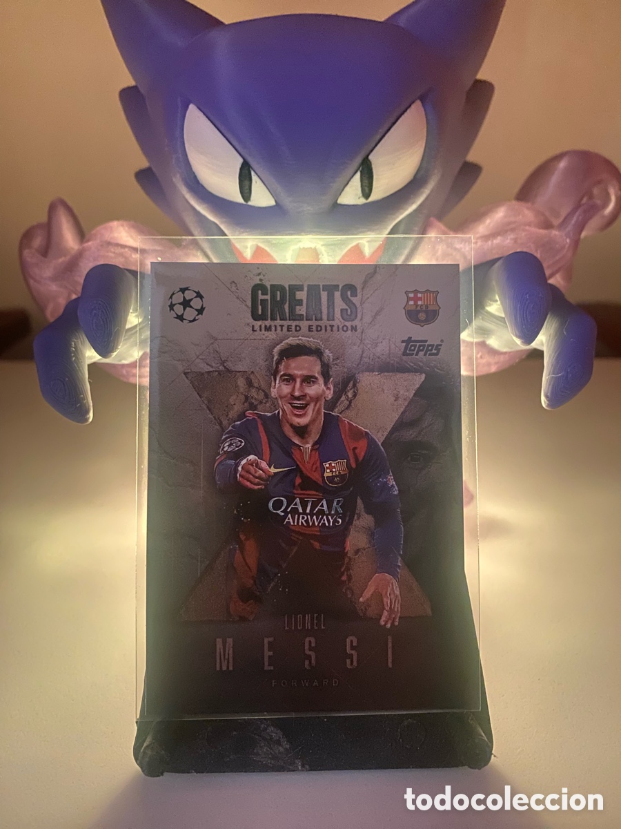 Cromos de F&uacute;tbol: Messi Greats Limited Edition Topps