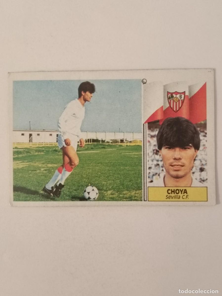 Cromos de F&uacute;tbol: CHOYA (SEVILLA C.F.) LIGA 86/87 ESTE