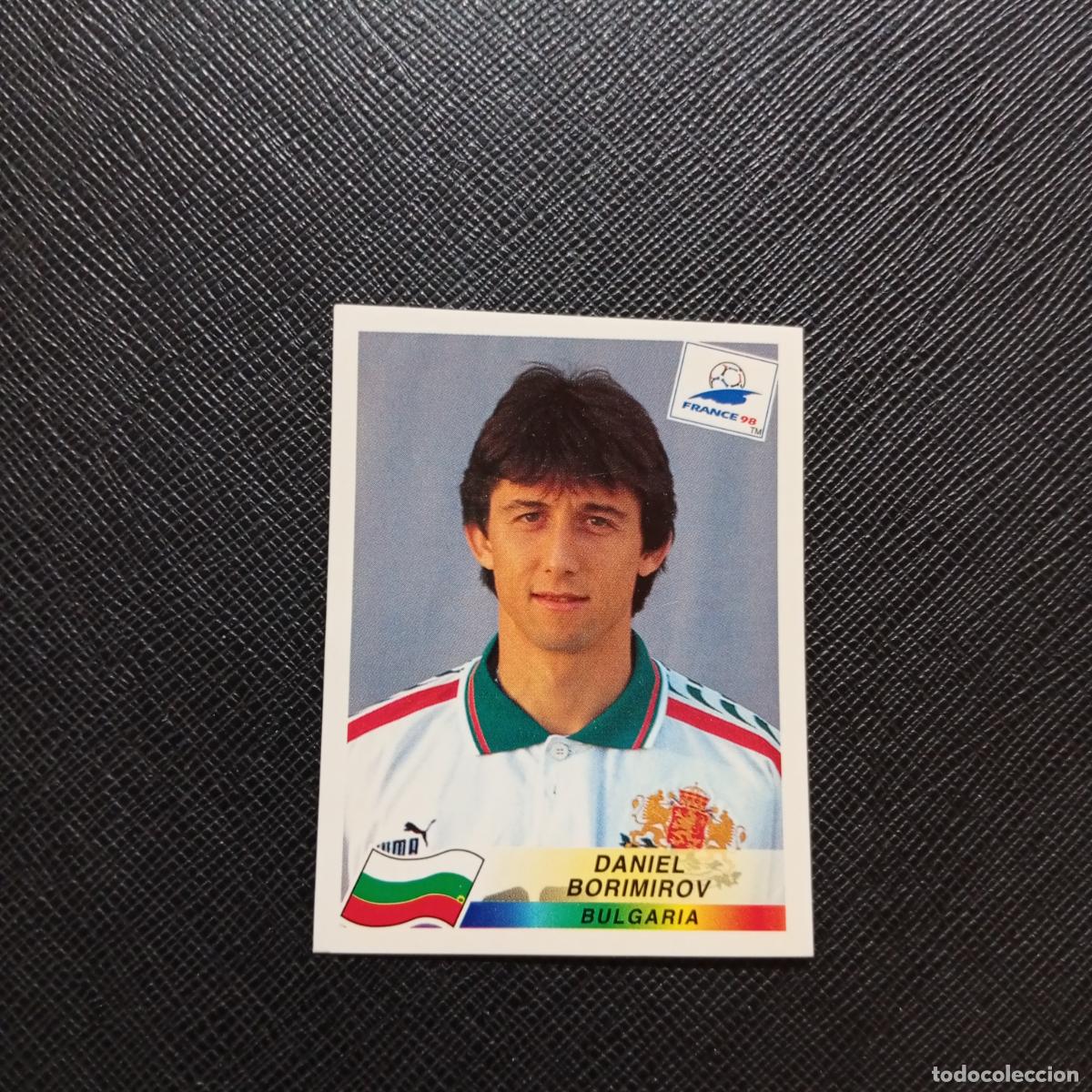 Cromos de F&uacute;tbol: 293 BORIMOROV BULGARIA PANINI 1998 MUNDIAL CROMO FUTBOL FRANCIA 98 - SIN PEGAR - A21 PG244