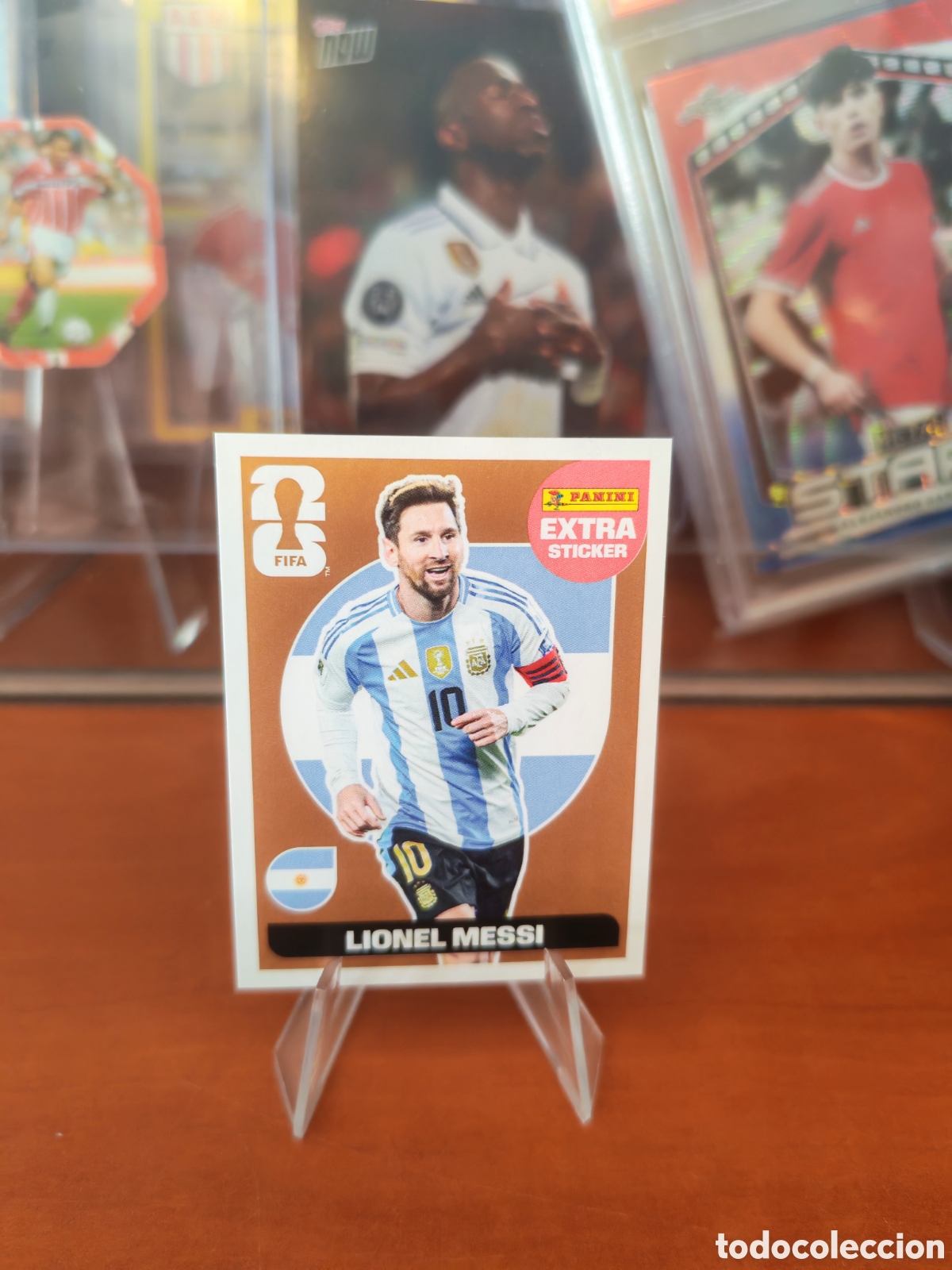 Football Stickers: Messi Extra Sticker bronce