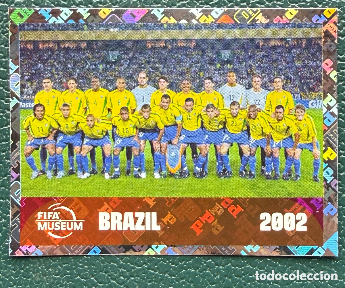 fwc 16 brasil 2002 fifa museum cromos album fif - Compra venta en ...