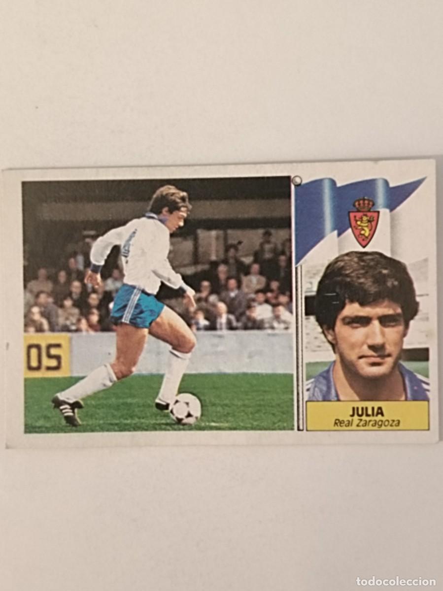 Cromos de F&uacute;tbol: JULIA (REAL ZARAGOZA) LIGA 86/87 ESTE