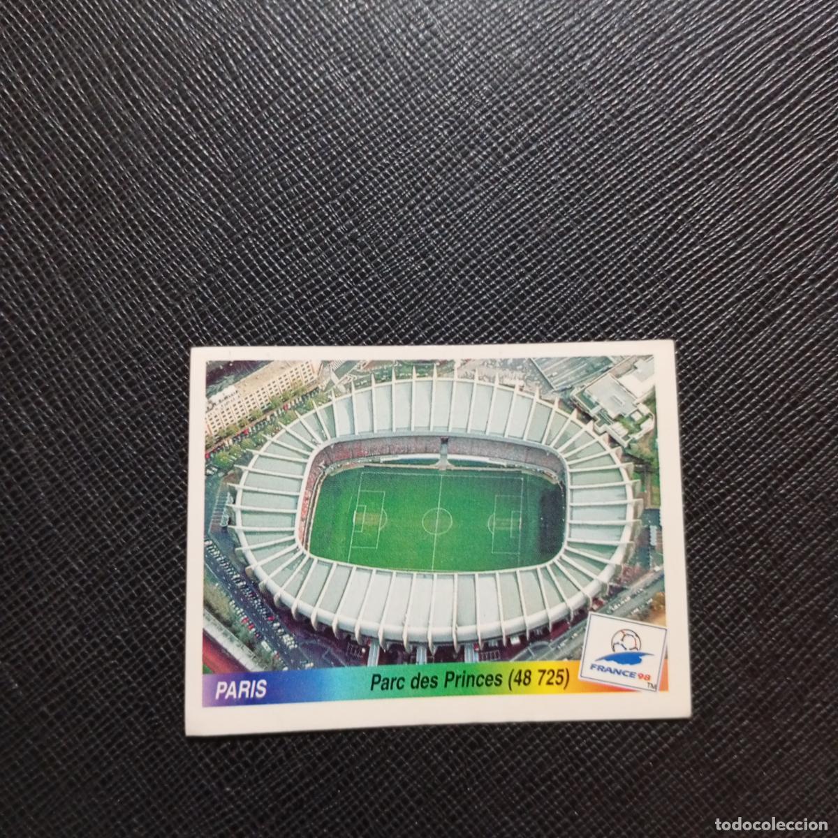 Figurine di Calcio: 5 PARC DES PRINCES PANINI 1998 MUNDIAL CROMO FUTBOL FRANCIA 98 - SIN PEGAR - A21 PG244