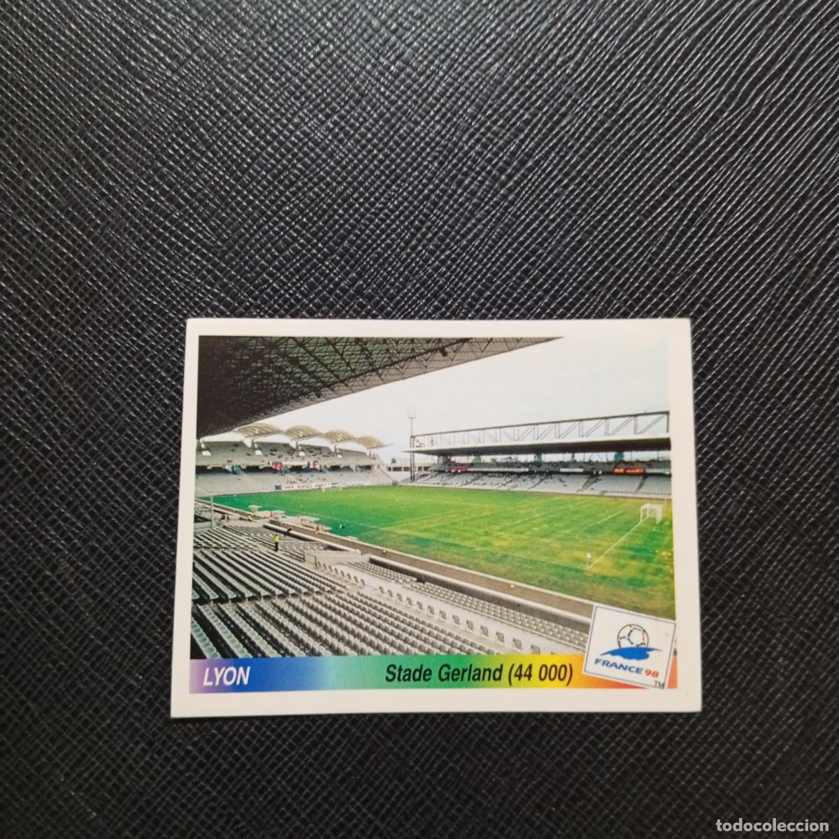 Figurine di Calcio: 7 STADE GERLAND PANINI 1998 MUNDIAL CROMO FUTBOL FRANCIA 98 - SIN PEGAR - A21 PG244