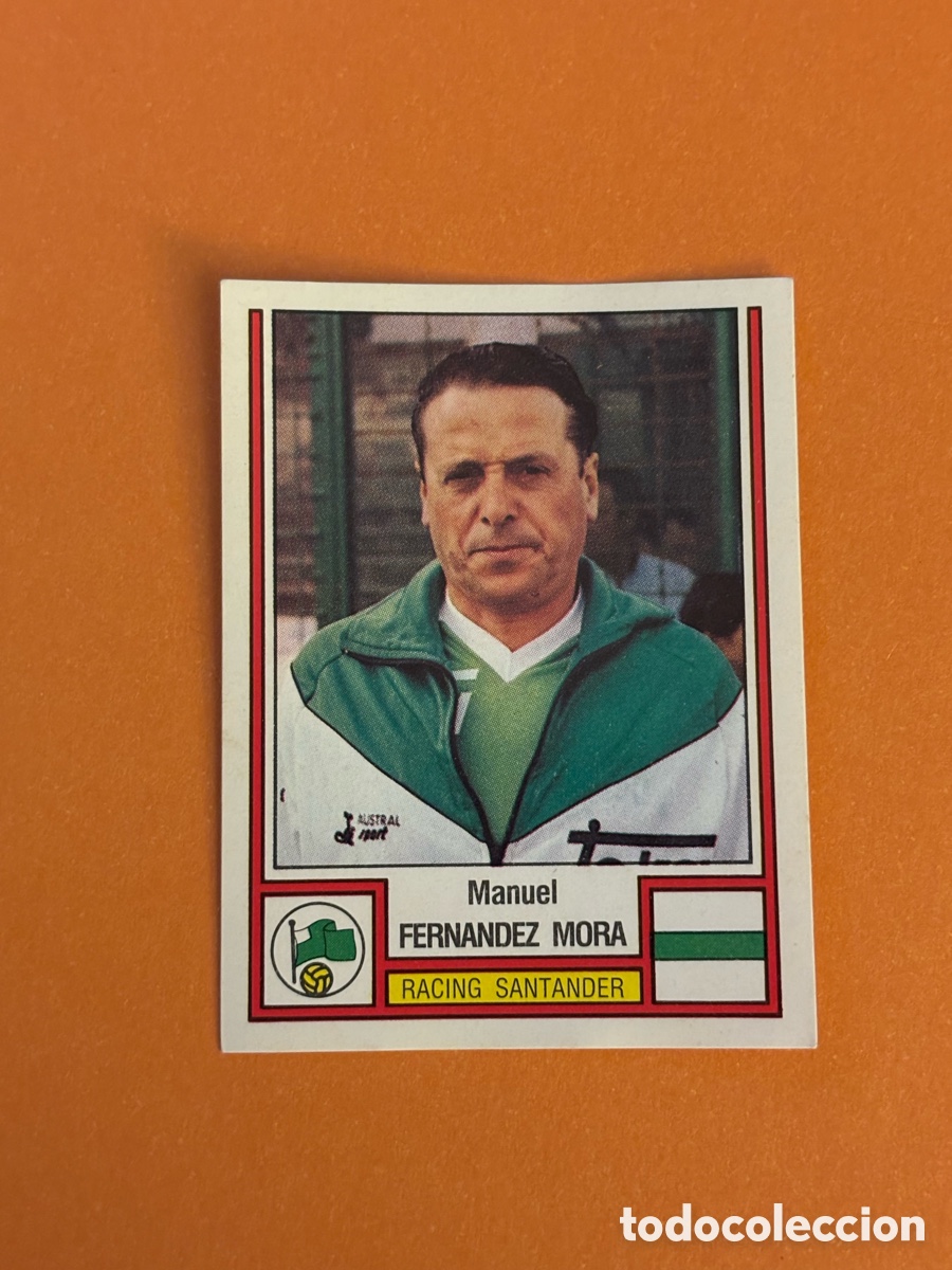 Figurine di Calcio: fernandez mora racing santander futbol 83 panini panrico cromo n&ordm; 220 nunca pegado