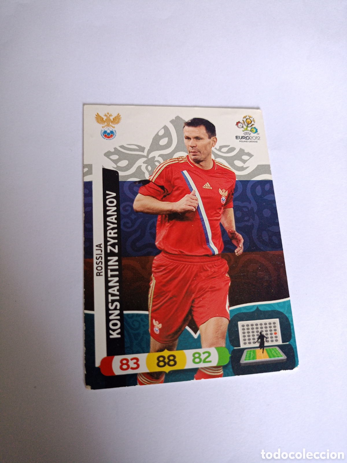 Cartes &agrave; collectionner de Football: Panini Adrenalyn XL 2012 Euro #NNO Konstantin Zyryanov