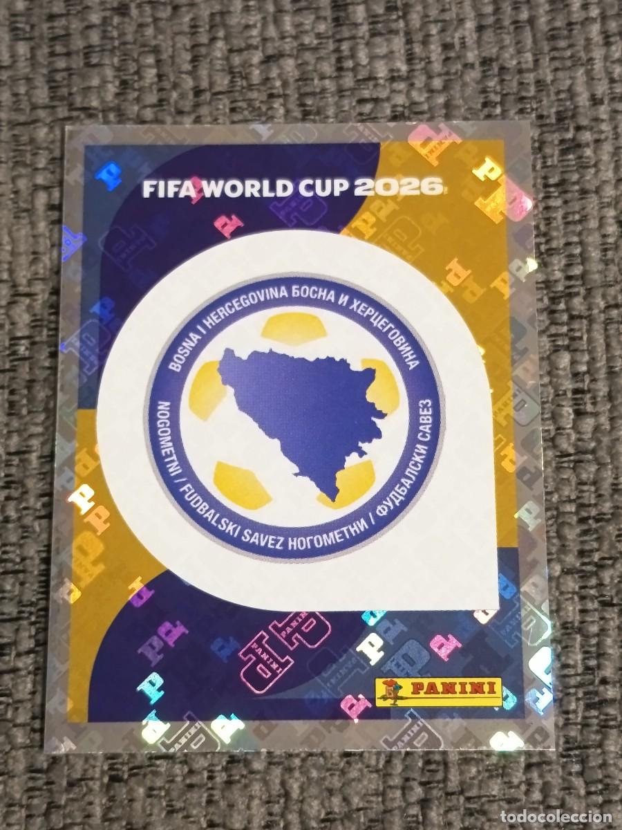 Football Stickers: ESCUDO BOSNIA BIH 1 STICKER MUNDIAL 2026 PANINI FIFA WORLD CUP NUEVO